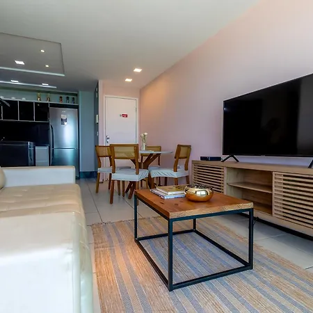 Apartamento Modern Beachfront W. Magnificent Seaview Fortaleza (Ceara)